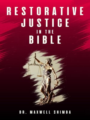 cover image of Restorative Justice in the Bible